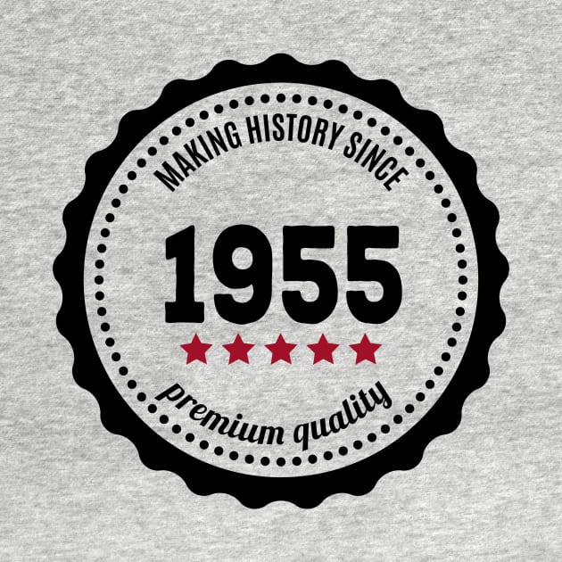 Making history since 1955 badge by JJFarquitectos